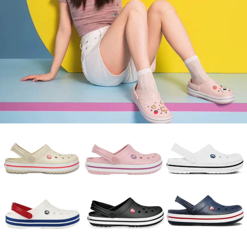 [CROCS] 크록스 크록밴드 클로그 11016시리즈 6컬러 선택가능/블랙/화이트/네이비