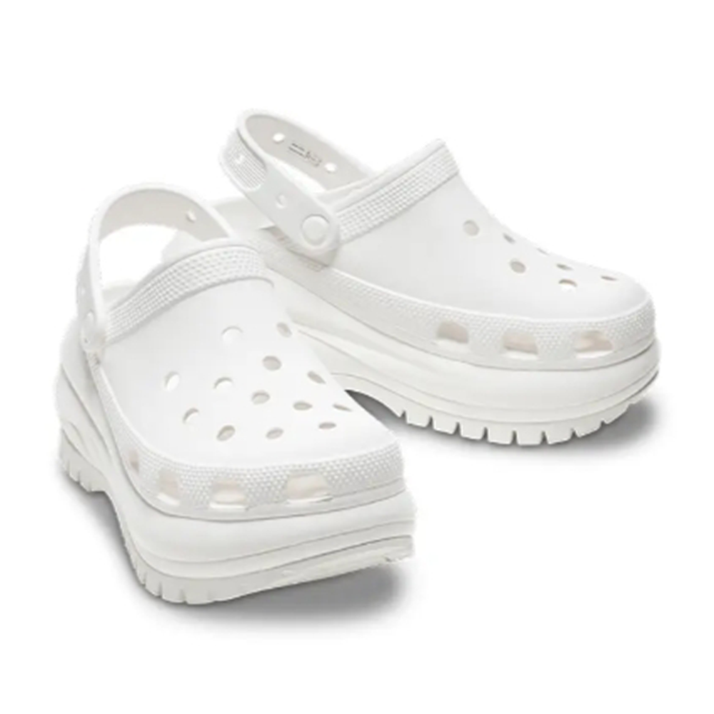 [CROCS] 크록스 클래식 메가 크러쉬 클로그 공용샌들 207988-100 키높이 여성샌들