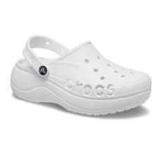 [CROCS] 크록스 바야 플랫폼 클로그 샌들  208186-100 키높이 여성샌들